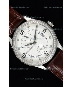 Jaeger LeCoultre Master Control Stainless Steel Swiss Replica Watch 
