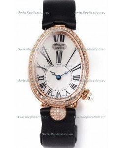 Breguet Reine De Naples Ladies Rose Gold Swiss 1:1 Edition Replica Watch 