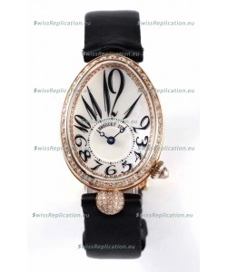 Breguet Reine De Naples Ladies Rose Gold Swiss 1:1 Edition Replica Watch 