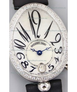 Breguet Reine De Naples Ladies Stainless Steel Swiss 1:1 Edition Replica Watch 