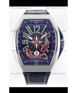 Franck Muller Vanguard KOI V45 YT SC DT AC BL KOI 2 Swiss Replica Watch 