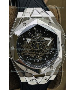 Hublot Big Bang UNICO Sang Bleu II Stainless Steel 1:1 Mirror Quality Swiss Replica Watch 