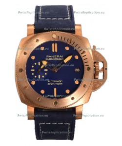 Panerai PAM1074 Submersible Bronzo Blu Abisso 1:1 Mirror Swiss Replica 42MM 