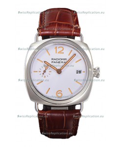 Panerai Radiomir PAM1292 Quaranta 40MM 904L Steel White Dial Watch in 1:1 Mirror Replica 