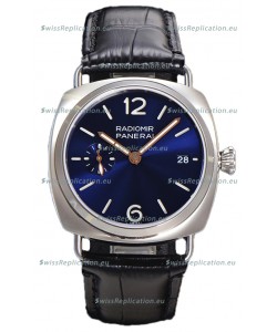 Panerai Radiomir PAM1293 Quaranta 40MM 904L Steel Blue Dial Watch in 1:1 Mirror Replica 