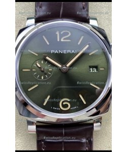 Panerai Luminor Due PAM1329 Edition 1:1 Mirror Swiss Replica Watch Green Dial
