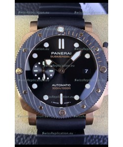 Panerai PAM01070 Submersible GOLDTEC OROCARBO - 44MM 1:1 Mirror Replica