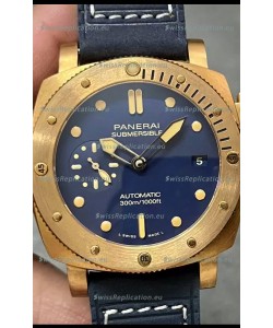 Panerai Submersible PAM01074 Blue Abisso Edition 1:1 Mirror Replica Watch in Blue Dial 42MM