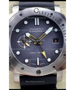 Panerai Submersible PAM1323 GMT Navy Seals Edition 1:1 Mirror Replica Watch 44MM
