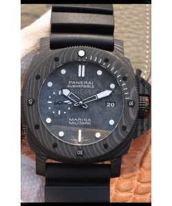 Panerai Luminor Marina Carbotech PAM979 Edition 1:1 Mirror Swiss Replica Watch in Carbon Casing