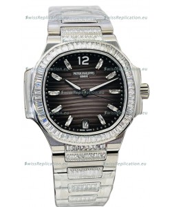 Patek Philippe Nautilus 7118 35MM 1:1 Stainless Steel Grey Dial 1:1 Mirror Replica Watch