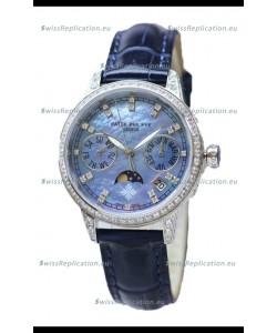 Patek Philippe Grand Complications Ladies First Perpetual Calendaer Steel Case Swiss Replica Watch