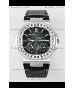 Patek Philippe Nautilus 5712/1A 1:1 Quality Swiss Replica Watch in Blue Dial