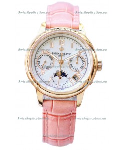 Patek Philippe Grand Complications Ladies First Perpetual Calendaer Rose Gold Swiss Replica Watch 