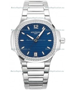 Patek Philippe Nautilus 7118 35MM 1:1 Stainless Steel Blue Dial 1:1 Superclone Watch 