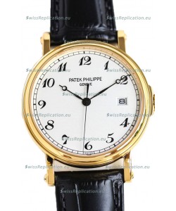 Patek Philippe Calatrava 5153 Yellow Gold 1:1 Mirror Swiss Replica Watch 
