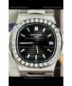 Patek Philippe Nautilus 5711/1A-014 1:1 Mirror Swiss Replica Watch in Brown Dial