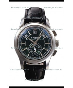 Patek Philippe 5205 Complications Moonphase Green Dial 1:1 Mirror Swiss Replica Watch