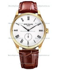 Patek Philippe Calatrava 5119G Yellow Gold Casing 1:1 Mirror Replica Watch 