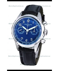 Patek Philippe Complications 5162G Blue Dial Stainless Steel Swiss Replica Watch 