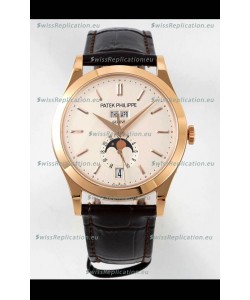 Patek Philippe Annual Calendar 5396R-011 Complications Swiss Replica Watch in White Dial