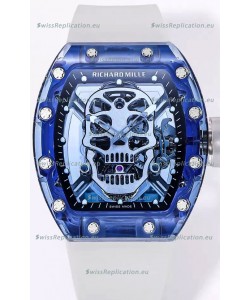 Richard Mille RM52-01 Sapphire Casing with Genuine Tourbillon Movement 1:1 Ultimate Replica