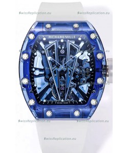 Richard Mille RM27-03 Sapphire Casing with Genuine Tourbillon Movement 1:1 Ultimate Replica