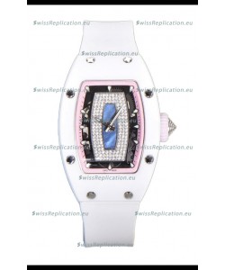Richard Mille RM007 White Ceramic Pearl Dial Automatic Superclone Swiss Replica Watch