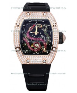 Richard Mille RM26-01 Serpent Dial Rose Gold Plated Watch in Swiss Automatic Movement