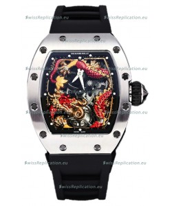 Richard Mille RM057 Dragon Dial Stainless Steel Watch in Swiss Automatic Movement