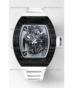 Richard Mille RM055 Black Carbon Casing 1:1 Superclone Genuine Tourbillon Watch 