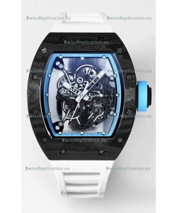 Richard Mille RM055 Black Carbon Casing 1:1 Superclone Genuine Tourbillon Watch 