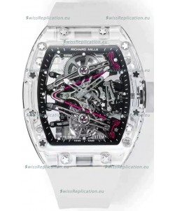 Richard Mille RM38-02 Sapphires Bubba Watson Genuine Tourbillon Movement 1:1 Mirror Replica