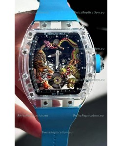 Richard Mille RM51-01 Sapphires Crouching Tiger Hidden Dragon Tourbillon Movement 1:1 Mirror Replica