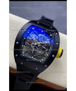 Richard Mille RM035 AMERICAS Black DLC Casing 1:1 Swiss Replica Watch 
