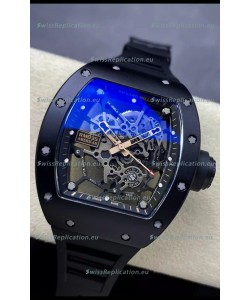 Richard Mille RM035 AMERICAS Black DLC & Rose Gold Casing 1:1 Swiss Replica Watch 