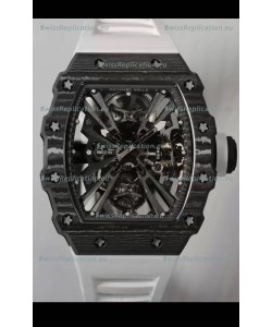 Richard Mille RM12-01 Carbon Fiber Case Genuine Tourbillon Movement 1:1 Mirror Replica Watch