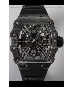 Richard Mille RM12-01 Carbon Fiber Case Genuine Tourbillon Movement 1:1 Mirror Replica Watch