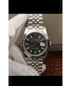 Rolex Datejust 41MM Cal.3135 Movement Swiss Replica Watch in 904L Steel Grey Dial