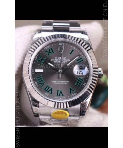 Rolex Datejust Wimbledon Cal.3235 Movement Swiss Watch - Ultimate 904L Steel 41MM