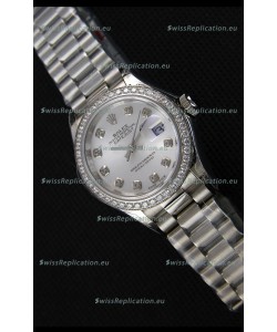 Rolex Datejust Ladies Diamonds Markers Swiss Watch CAL.2236 Movement 1:1 Mirror Replica