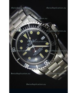 STEELMOVEMENT - Rolex Sea Dweller Double Red 1665 Vintage Edition Japanese Movement Watch