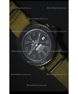 Rolex Submariner Stealth MK IV PVD Swiss Replica Watch Black Hour Markers