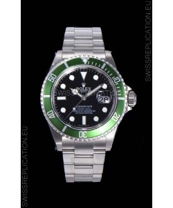 Rolex Submariner 50th Anniversary "Kermit" Swiss Replica Watch 904L Steel Casing