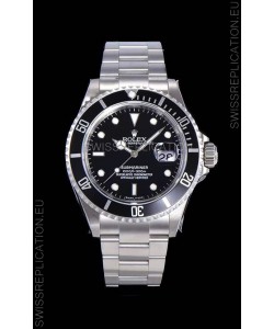 Rolex Submariner Classic Edition Swiss Replica Watch 904L Steel Casing - 1:1 Mirror Replica
