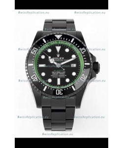 Rolex SeaDweller Deepsea BLAKEN Black Dial in 1:1 Mirror Quality - PVD Casing