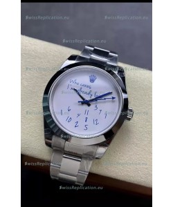 Rolex Datejust 41MM "Who Cares I'm already Late" Dial in Swiss Automatic Movement 