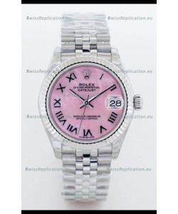 Rolex Datejust M126234 36MM ETA2836 Pink Mother of Pearl Dial - Roman Numerals 