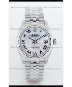 Rolex Datejust M126234 36MM ETA2836 White Mother of Pearl Dial - Roman Numerals 