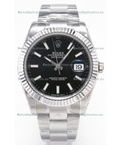 Rolex Datejust 126334 41MM ETA3235 72 Hours Power Black Dial Oyster 1:1 Mirror Replica